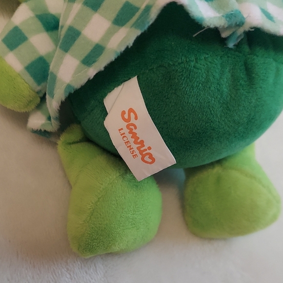 Sanrio Green Frog Plush - Picture 5 of 6